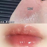 [新品]卡通保湿补水果冻唇彩唇蜜 唇釉镜面水光玻璃嘟嘟唇护唇唇油