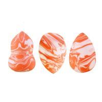 [新品]三文鱼美妆蛋超软干湿两用不吃粉不卡粉气垫粉扑水滴形切面形