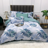 南浦云简约60S长绒棉系列 凡赛尔花园四件套亲肤细腻透气性好