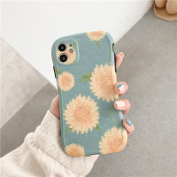 韩国ins风花朵11手机壳iphonexr小蛮腰se/9情侣7/8plus少女心男promax小清新款摄像头全包硅胶防摔