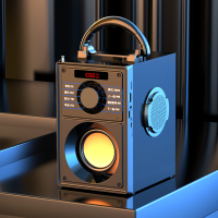 3d环绕广场舞音响家用户外迷你无线微信收款播放器车载音炮小型影响蓝牙音箱大音量便携式大功率重