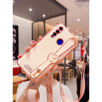 novo少女款网红潮nove4镜头斜跨支架保护套ins冷淡nova4enavo腕带nova4手机壳硅胶软壳全包边防摔外壳