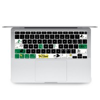 macboo可爱键盘保护贴防尘硅胶正版macbookpro键盘膜适|Air202013寸(适用机型A2179)[丑小奇]