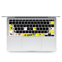 macboo可爱键盘保护贴防尘硅胶正版macbookpro键盘膜适|Air202013寸（适用机型A2179）【懒蛋哥】