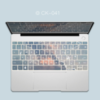 彩绘matebook1314寸matexpro电脑创意防尘magicbookpro垫可爱女|CK-041-请备注电脑型号