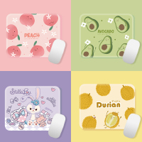 鼠标垫情侣简约号可爱办公游戏胶垫桌垫锁边橡胶小清新加厚防滑垫