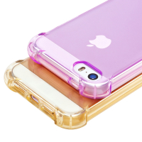 透明五气囊男女款潮硅胶防摔5手机套5s手机壳se外壳
