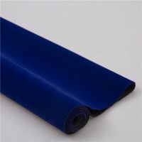 摄影棚摄影器材加厚吸光植绒背景布白黑绒布1.5米宽拍照布抠图布|宝蓝色19@