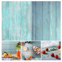 ins拍照道具背景布木板纸图片复古美食蛋糕食物烘焙摄影摆件网红|A款木纹双面