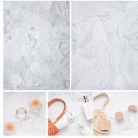 ins拍照道具背景布木板纸图片复古美食蛋糕食物烘焙摄影摆件网红|D款六边形大理石纹双面