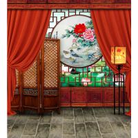 背景布汉服拍摄古韵中摄影背景纸新款网络全家福古装主播|xw17-05 宽1X1.5米