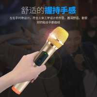 户外舞台段家用k歌音响手持无线话筒即插即用麦克风一拖二u