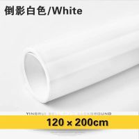 摄影背景磨砂pvc布拍照纸纯色照相照摄影道具背景板镜面|1.2*2米倒影白色