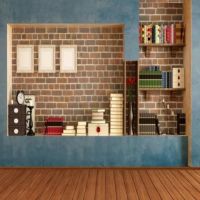 背景布立体室内主播背景墙服装拍照背景布新款主播网红快手|14-374 宽1*1.5米