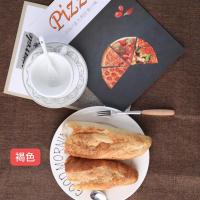 拍摄拍照背景布摆件摄影道具仿亚麻布ins风美食|褐色 cm×140cm