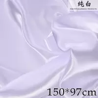 拍摄道具饰品静物暖色调摄影布摆拍道具拍照背景布绸缎布首饰ins|绸缎布纯白 150*97cm