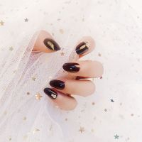 网红主播ins装饰美甲星月纱背景布拍照道具少女心房间梦幻网纱|星月白色:*140厘米