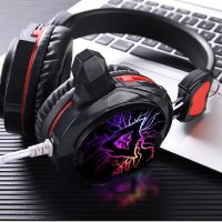 手机电脑游戏耳机有线发光台式网课教学耳麦网吧 学校 电子琴