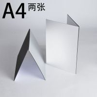 反光板静物桌面美食烘焙卡纸折叠可立住拍摄道具三色摄影补光勾边|A4卡纸两张