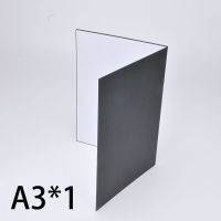 反光板静物桌面美食烘焙卡纸折叠可立住拍摄道具三色摄影补光勾边|A3卡纸一张