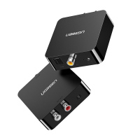 射频输出spdif转双莲花线显示器接音响数字模拟信号ps4同轴光纤音频3.5于/转换器一分二电视