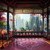 古装古风汉服唐装摄影背景手间背景布布中复古网红快|07 1.5米宽1.8米