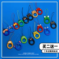 可爱手机绳挂绳指环扣硅胶圈吊绳短款链吊坠挂件绳子钥匙u盘挂饰