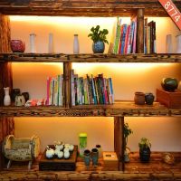 网红背景布主播背景布酒柜装饰书房3d间男女快手书柜书架|8774 宽2米1.5米