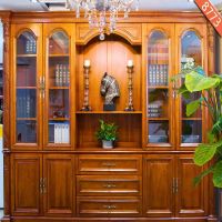 网红背景布主播背景布酒柜装饰书房3d间男女快手书柜书架|8773 宽2米1.5米