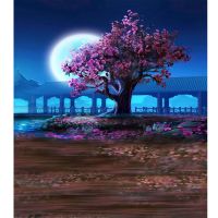 背景墙3d古风拍摄背景布网红古典舞蹈视频古装背景布主题拍照|gc-2204 宽1.5X2米