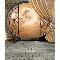 背景墙3d古风拍摄背景布网红古典舞蹈视频古装背景布主题拍照|gc-3184 宽1X1.5米