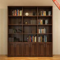 网红背景布主播背景布酒柜装饰书房3d间男女快手书柜书架|8805 宽2米2米