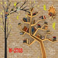 女主播间yy主播背景布奢华间男背景墙快手网红3d立体端|书树w-2703 2米宽2米