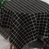 拍摄桌布背景布拍照道具美食野餐黑白子摆拍摄影|黑色1.5x2米