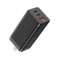 65wpd快充11手机笔记本三口氮化镓充电45w|[黑色]65W一代标准版