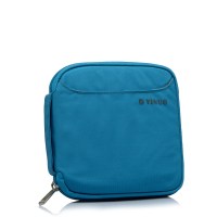 dvd创意cd包收纳光碟包vcd光盘包包32片车载碟片大容量cd盒|方形蓝色[32片装]