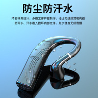 骑手专用长挂耳式单只车载无线挂适用八电话通话商务无限蓝牙耳机一支不入耳待机王开车外卖防水无延迟