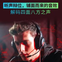 头戴式台式有线手机听声辨位抗噪吃鸡通用g1电竞耳麦绝地求生麦克风7.1声道usb游戏耳机笔记本电脑带