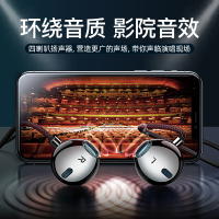 手机红米尼龙线通用note7xx21音质男女生韩版适用耳机p99x可爱圆头p10有线入耳式