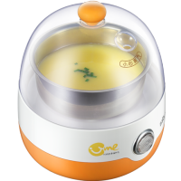 煮蛋器家用早餐迷你机蒸蛋器自动断电智能煮鸡蛋神器zdq-2201|ZDQ-2201橙色