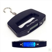 电子称手提秤便携精度家用称重厨房秤50kg迷你弹簧秤行李快递秤|大手柄钩子50kg/10g加电池