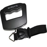 电子称手提秤便携精度家用称重厨房秤50kg迷你弹簧秤行李快递秤|大手柄绳子款50kg/10g加电池