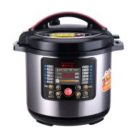 全自动商用电压力锅8l/11l/13l/17l大容量电压锅智能预约饭煲|8L新款银色单胆+密封圈