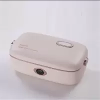 韩国电热饭盒可插电加热保温便当免注水上班族煮蒸热饭神器|粉色