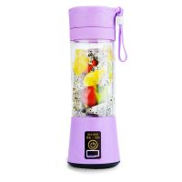 无线水果榨汁机小型迷你全自动榨汁杯电动学生自动鲜果榨汁机|熏衣紫 4叶刀+塑料杯