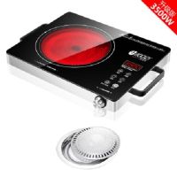 3500w爆炒电陶炉家用智能定时大炉盘火锅烧烤光波炉煮茶炉|3500W升级爆炒电陶炉+烤盘