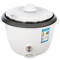 广州电饭锅大容量商用食堂特大饭店酒店大型电饭煲大|[白色加厚款] 8L不粘+蒸笼