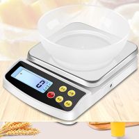 家用厨房小型食品电子秤5公斤0.1克天平10公斤烘焙微量称克重|电池款加碗 3公斤到0.5