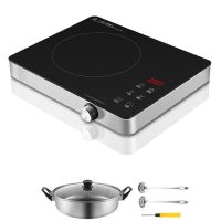 电磁炉3000w旋控大火力 不锈钢多功能家用一体触摸屏特价|套餐1