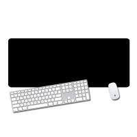 游戏大号鼠标垫加厚纯黑锁边定制小号笔记本电脑办公桌垫键盘垫